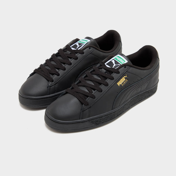 Black PUMA Suede Leather