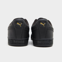Black PUMA Suede Leather