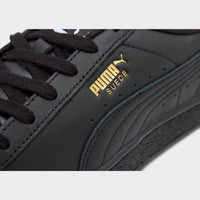 Black PUMA Suede Leather