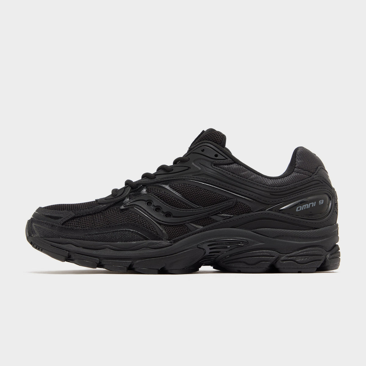 Black Saucony ProGrid Omni 9 Armor