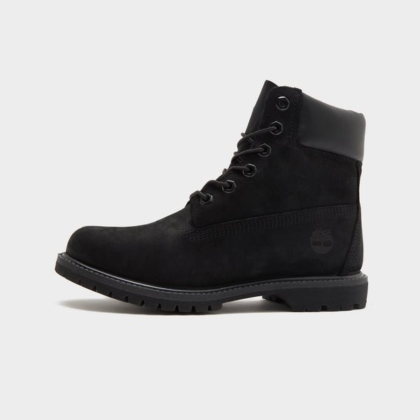 Black Timberland 6 Inch Premium Boots Women's