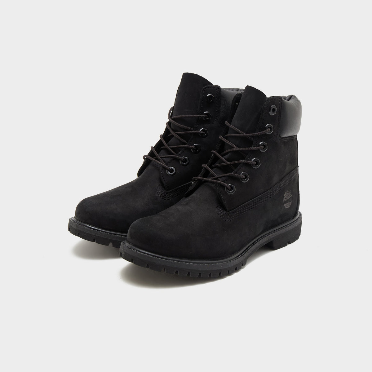 Black Timberland 6 Inch Premium Boots Women's