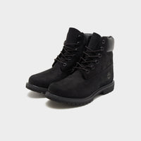 Black Timberland 6 Inch Premium Boots Women's