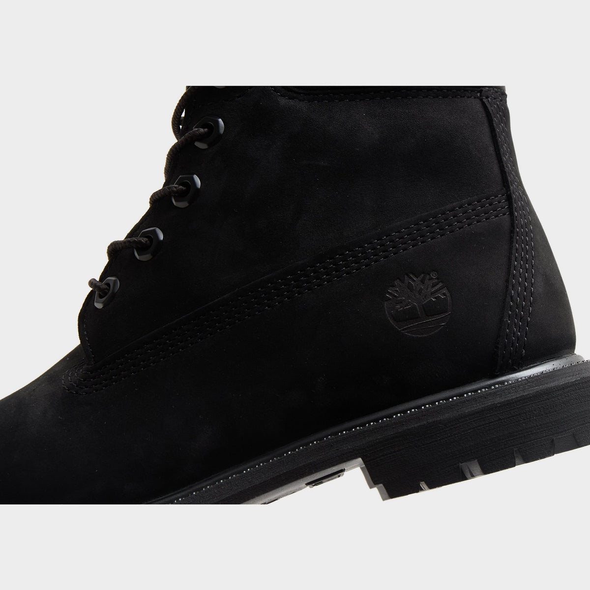 Black Timberland 6 Inch Premium Boots Women's