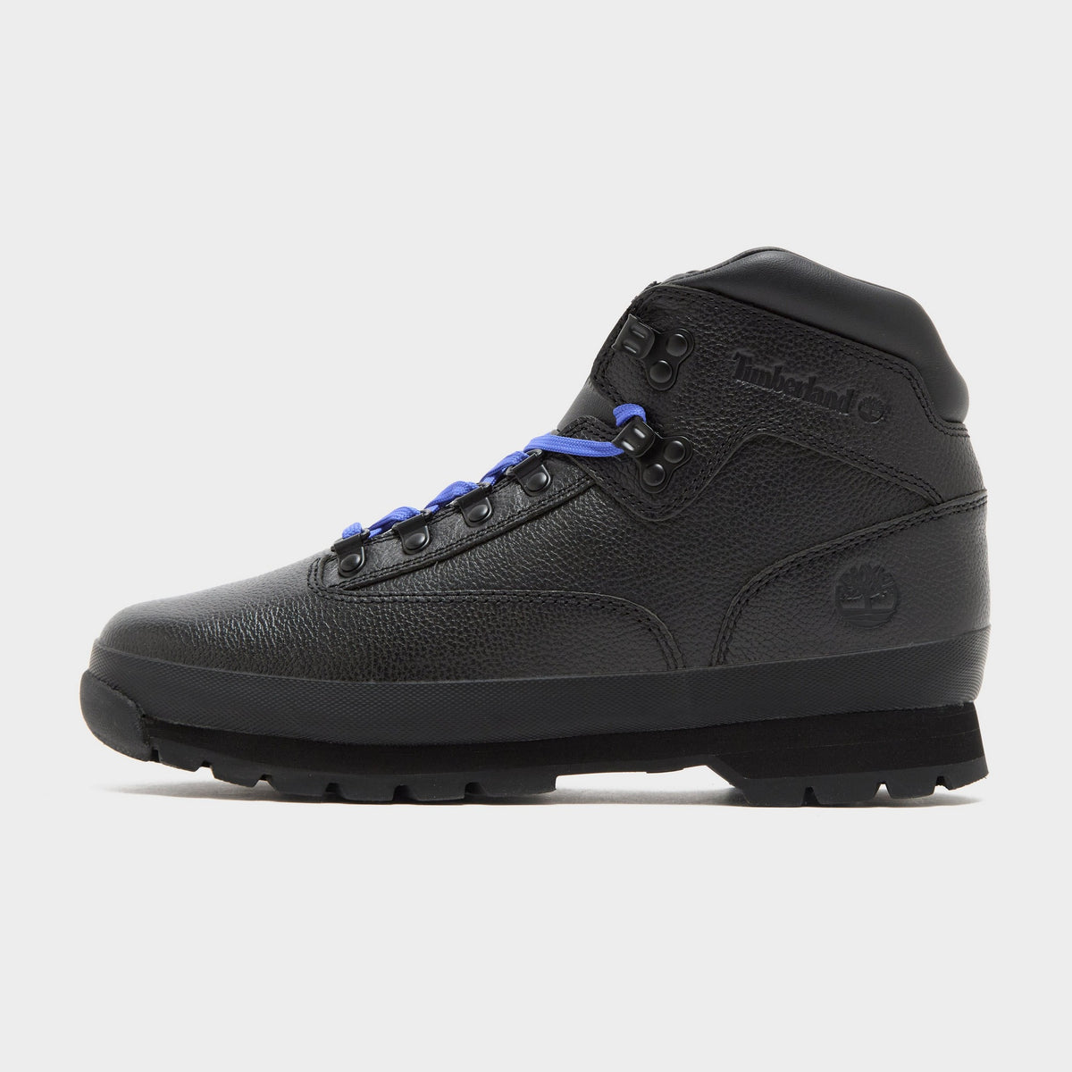 Black Timberland Euro Hiker Leather