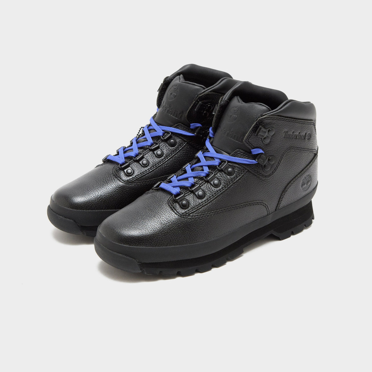 Black Timberland Euro Hiker Leather