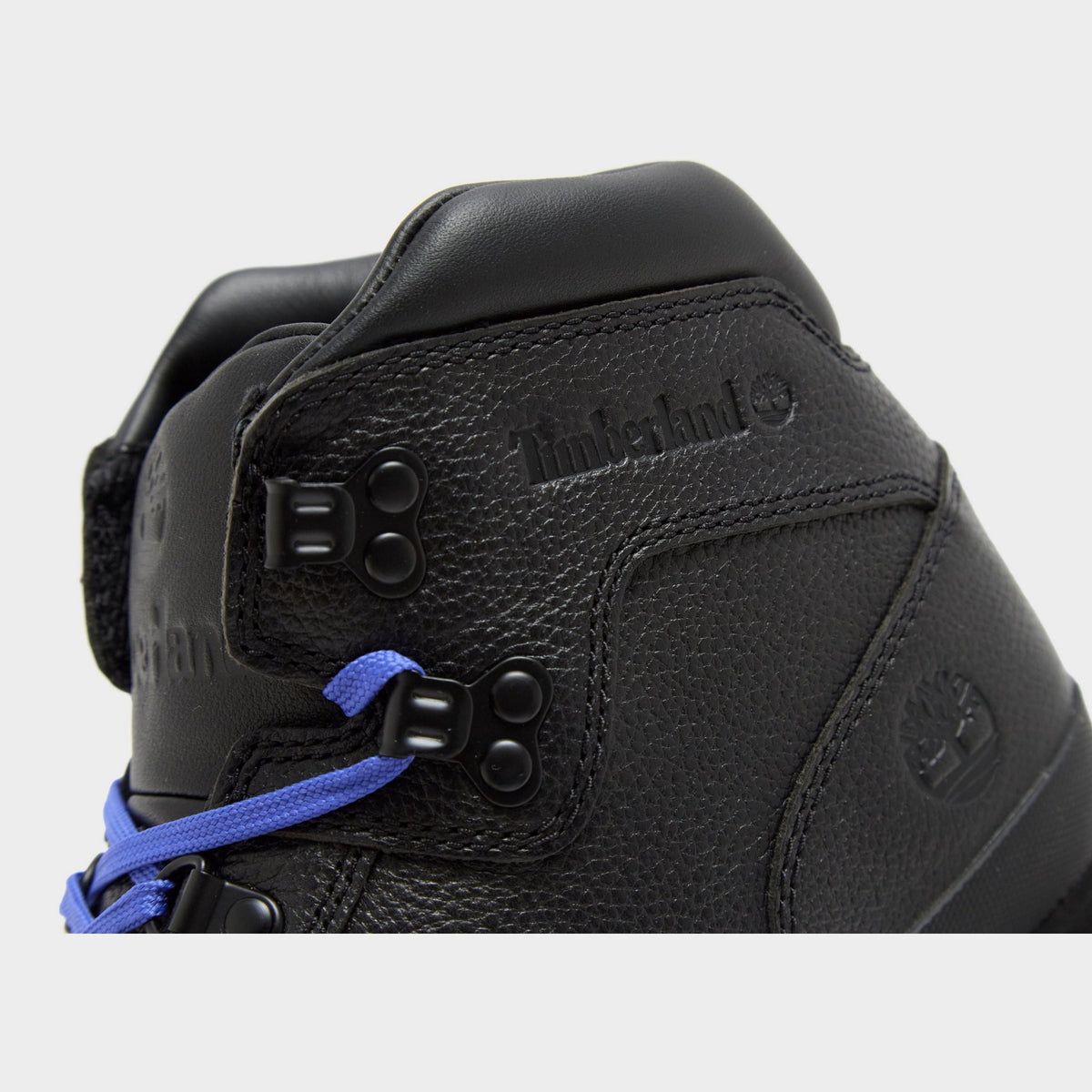 Black Timberland Euro Hiker Leather