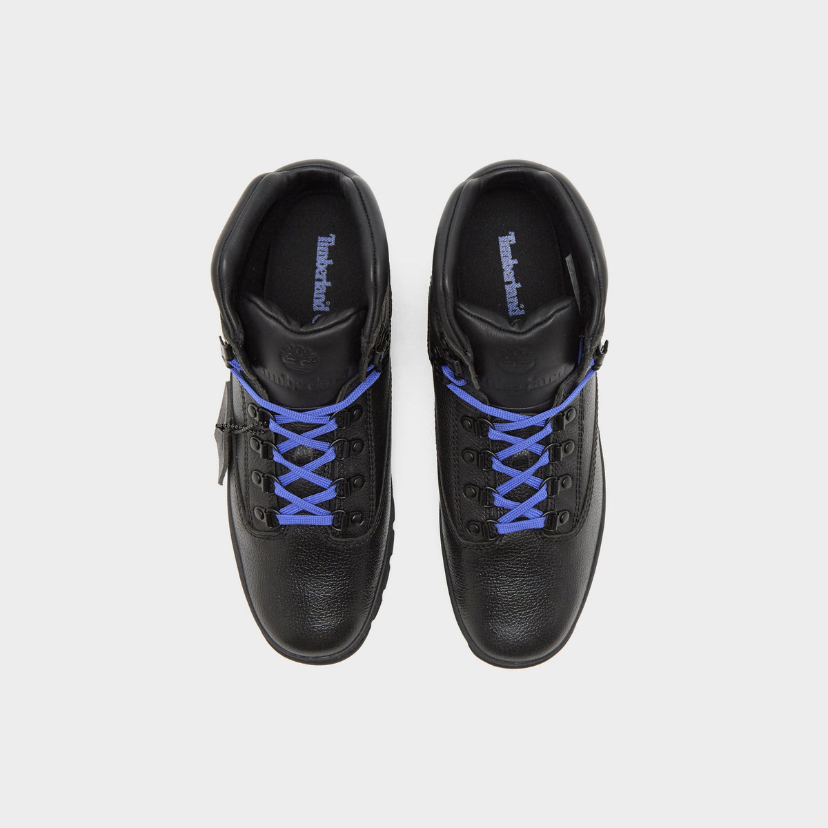 Black Timberland Euro Hiker Leather
