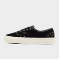 Black Vans Authentic Metallic Women's