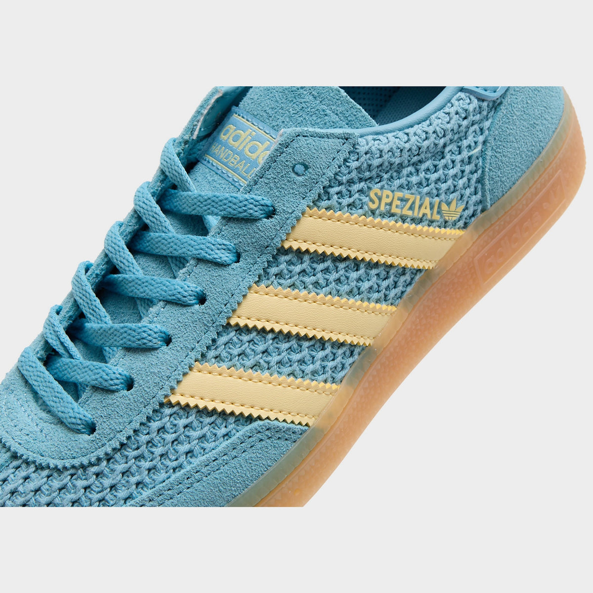 Blue adidas Originals Handball Spezial Knit Women's