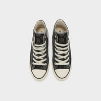 Blue Converse Chuck Taylor All Star High Paisley Women's