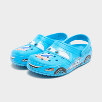 Blue Crocs Disney Pixar Lightning McQueen Dinoco Clogs