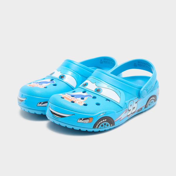 Blue Crocs Disney Pixar Lightning McQueen Dinoco Clogs