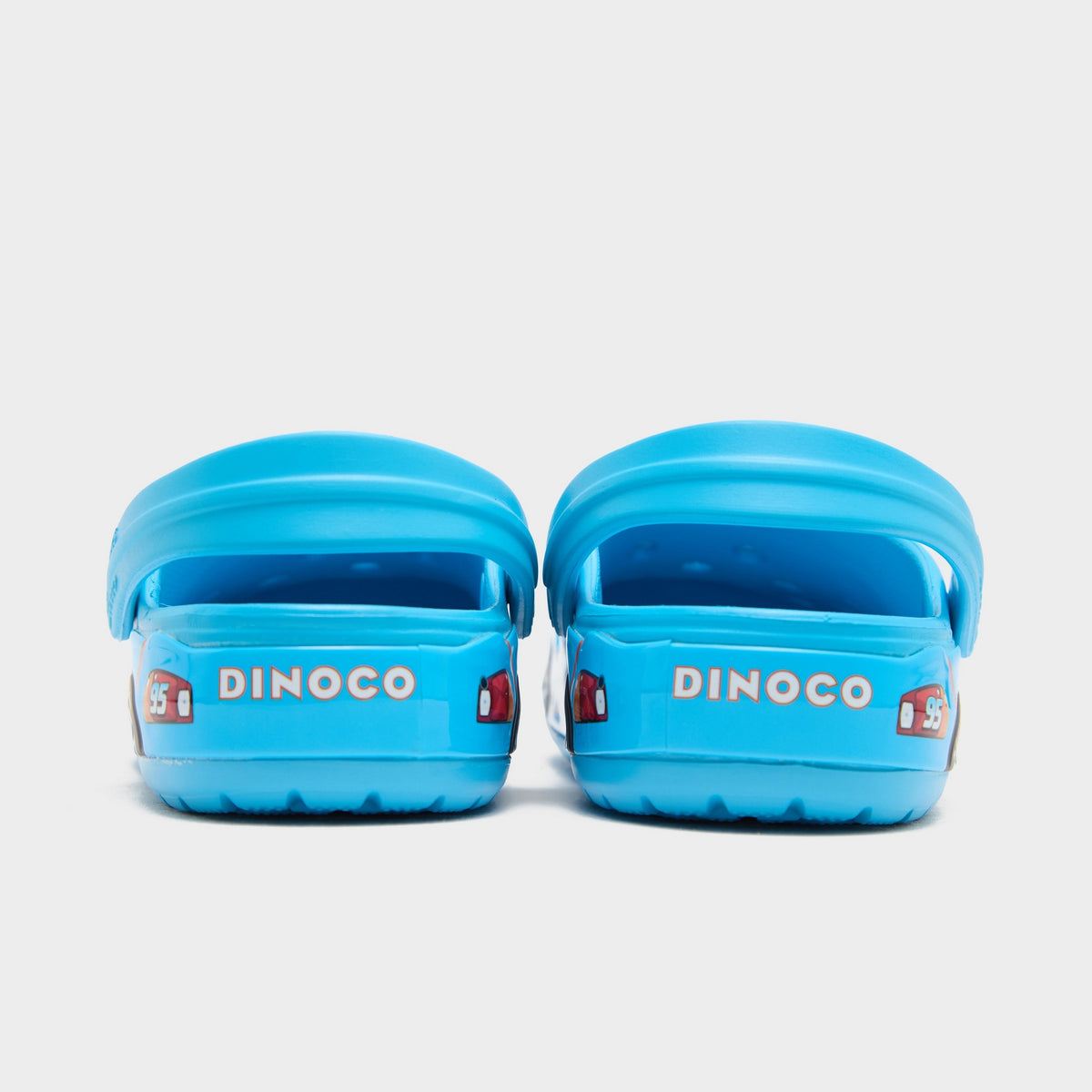 Blue Crocs Disney Pixar Lightning McQueen Dinoco Clogs