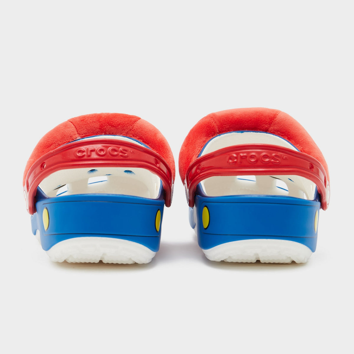 Blue Crocs x Nintendo Super Mario Classic Clogs