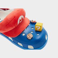 Blue Crocs x Nintendo Super Mario Classic Clogs