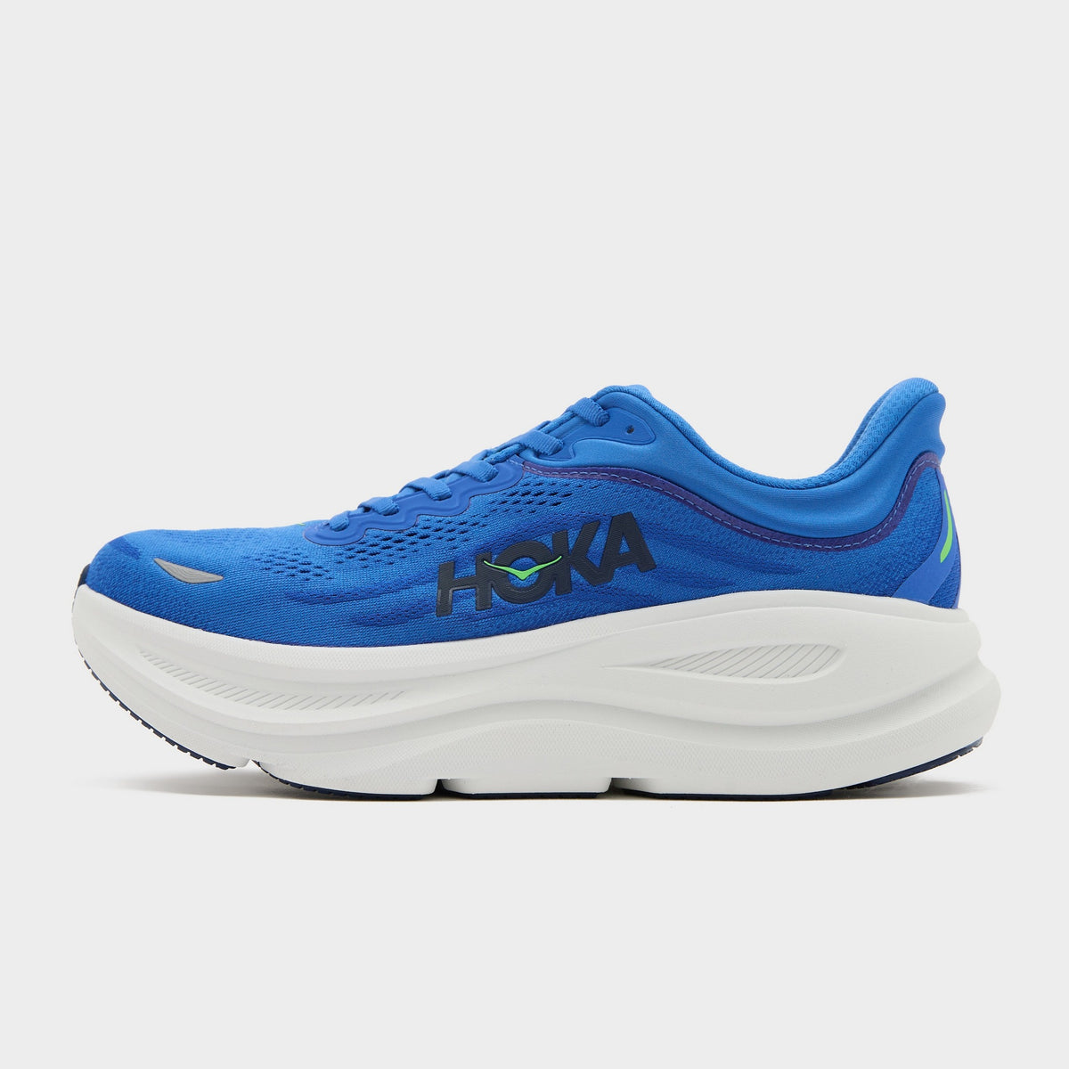 Blue HOKA Bondi 9