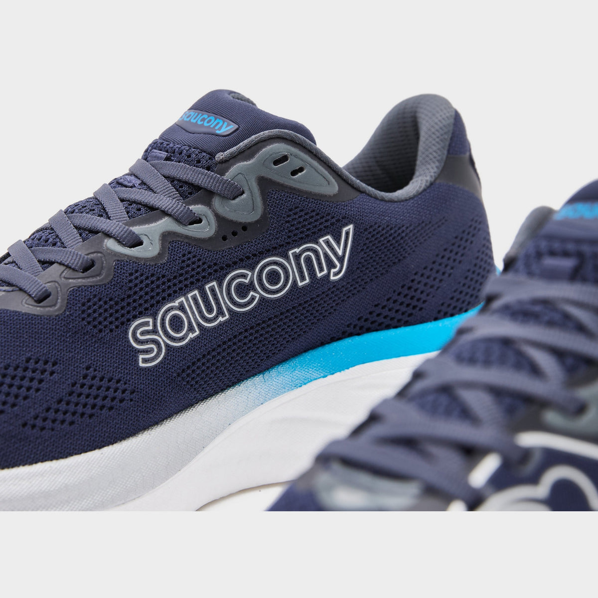 Blue Saucony Ride 19