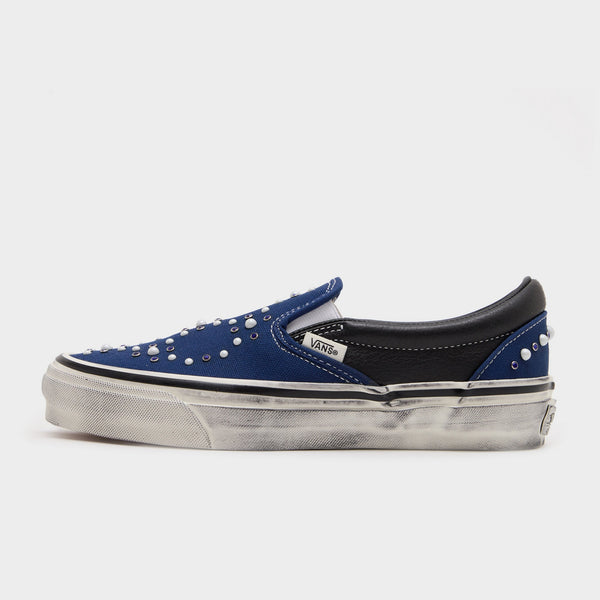 Blue Vans Premium Classic Slip On