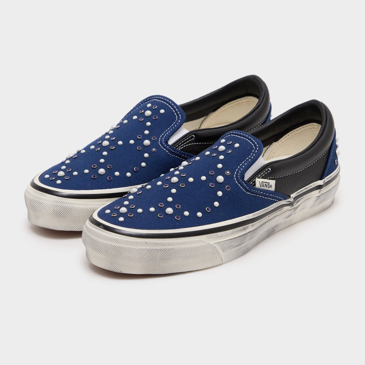 Blue Vans Premium Classic Slip On