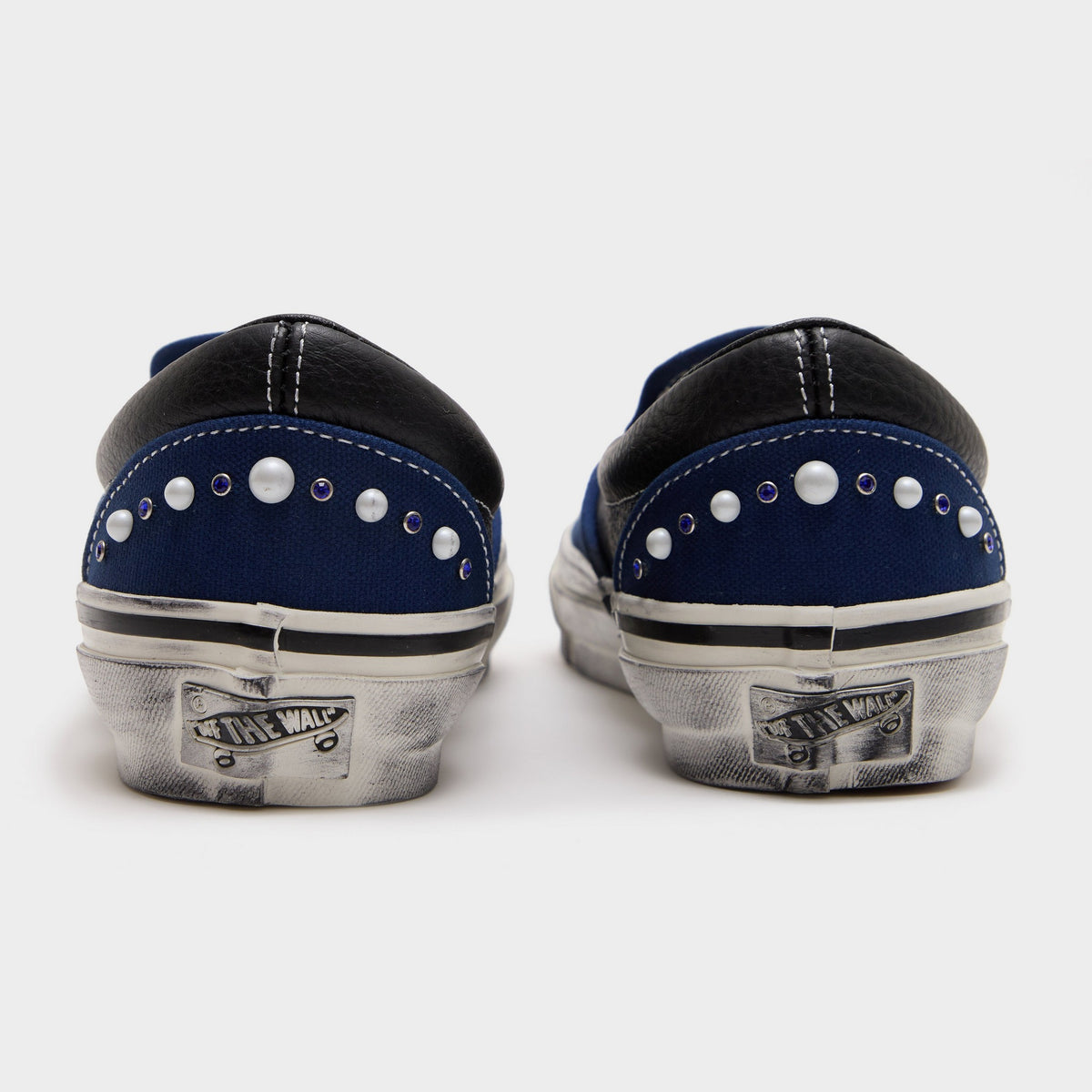 Blue Vans Premium Classic Slip On