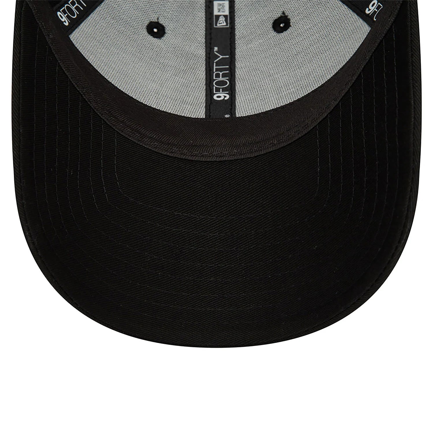 New Era Brooklyn Nets NBA Infill Black 9FORTY Adjustable Cap