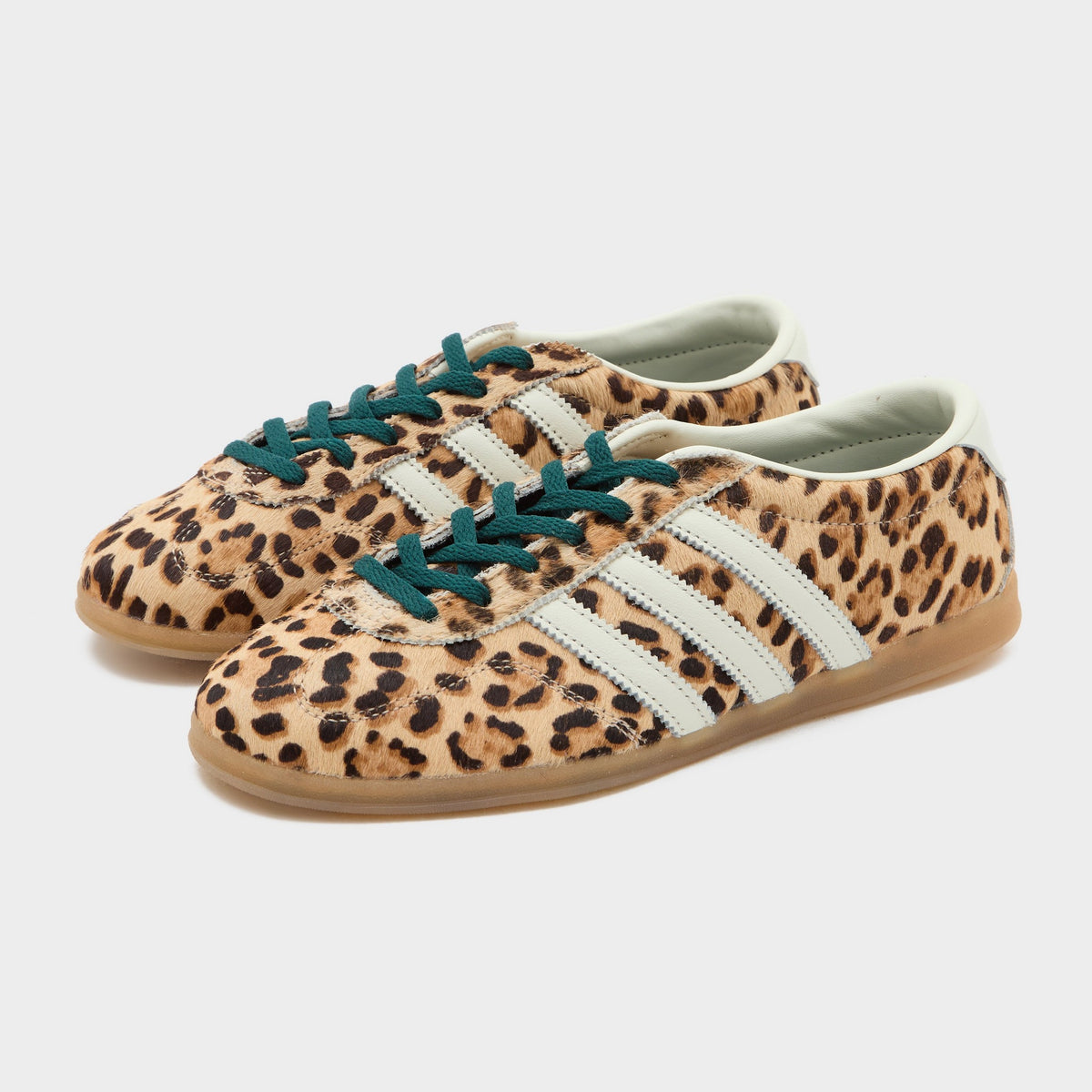 Brown adidas Originals Gazelle Lo Pro Pony Hair Women's