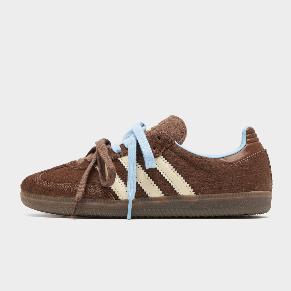 Brown adidas Originals Samba OG Pony Hair Women's