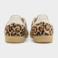 Brown adidas Originals Samba OG Pony Hair Women's