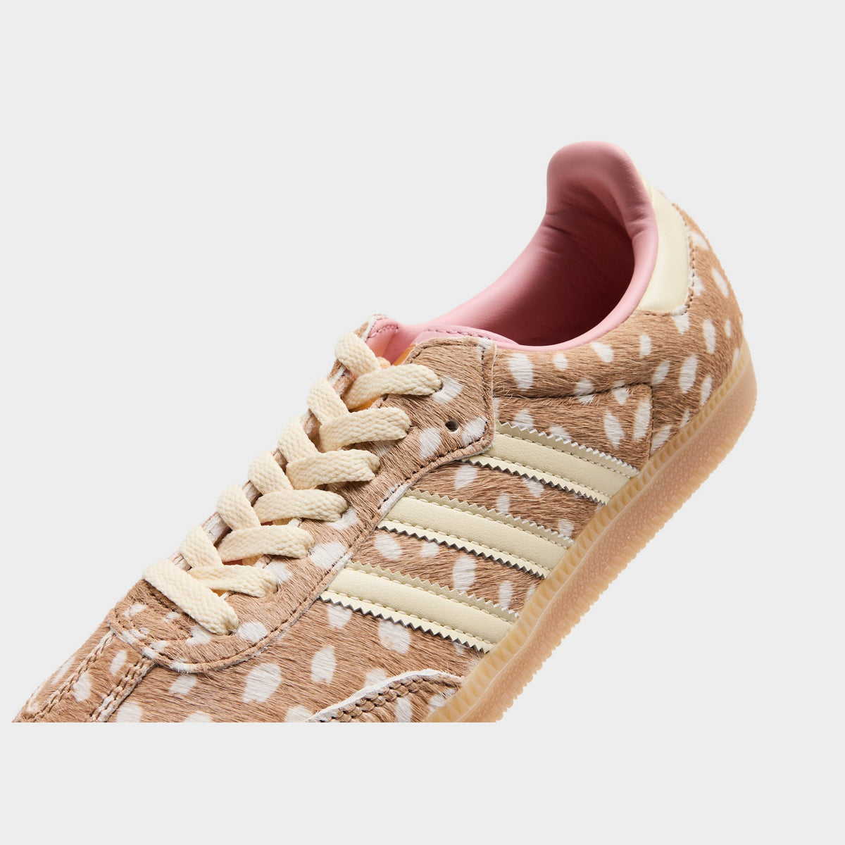 Brown adidas Originals Samba OG Pony Hair Women's