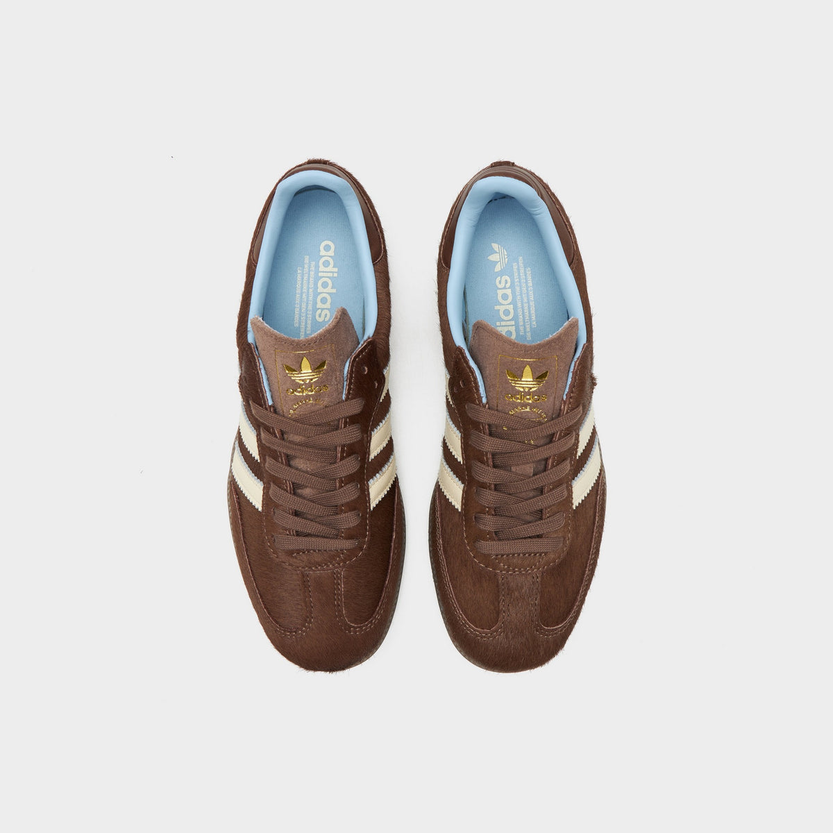 Brown adidas Originals Samba OG Pony Hair Women's