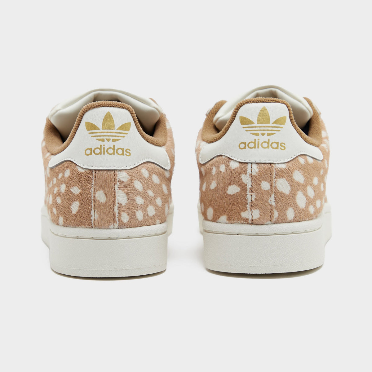 Brown adidas Originals Superstar II Bambi Pony Hair Women's