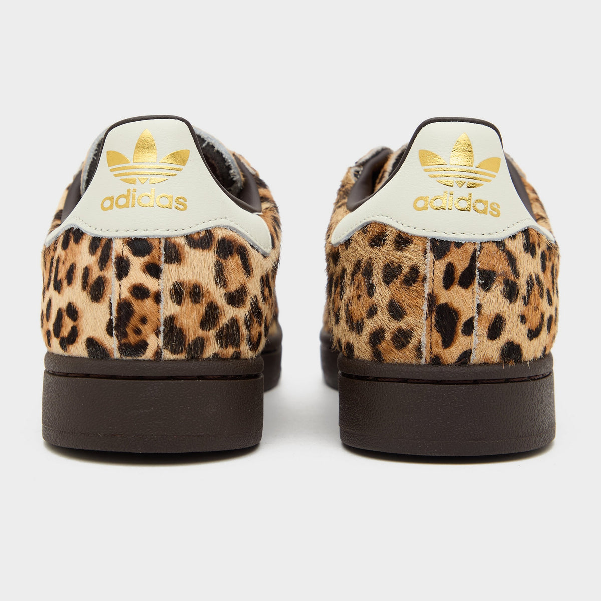 Brown adidas Originals Superstar II Pony Hair Women's