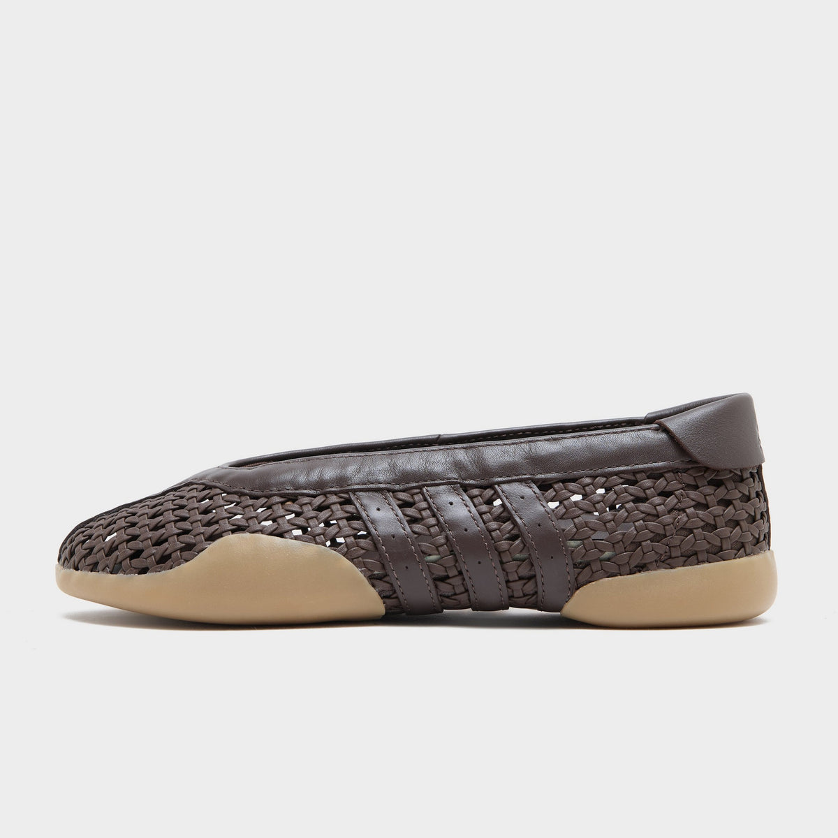 Brown adidas Taekwondo Mei Ballet Basketweave Women's