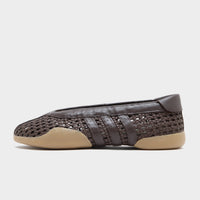 Brown adidas Taekwondo Mei Ballet Basketweave Women's