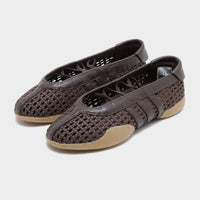 Brown adidas Taekwondo Mei Ballet Basketweave Women's