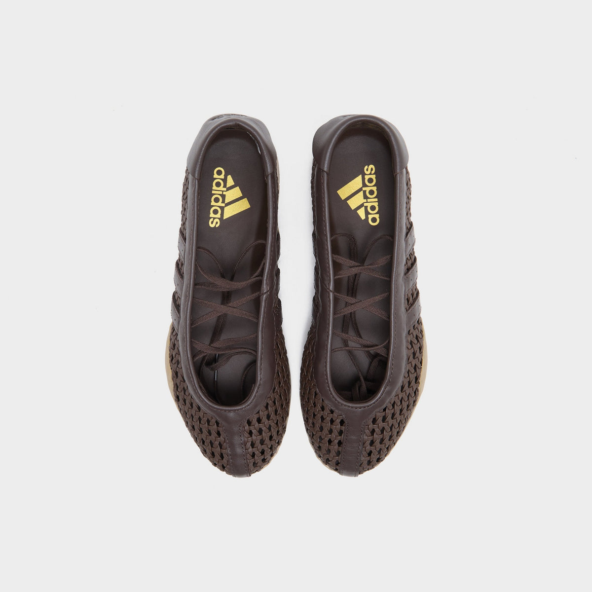 Brown adidas Taekwondo Mei Ballet Basketweave Women's