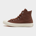 Brown Converse All Star High Suede Women's