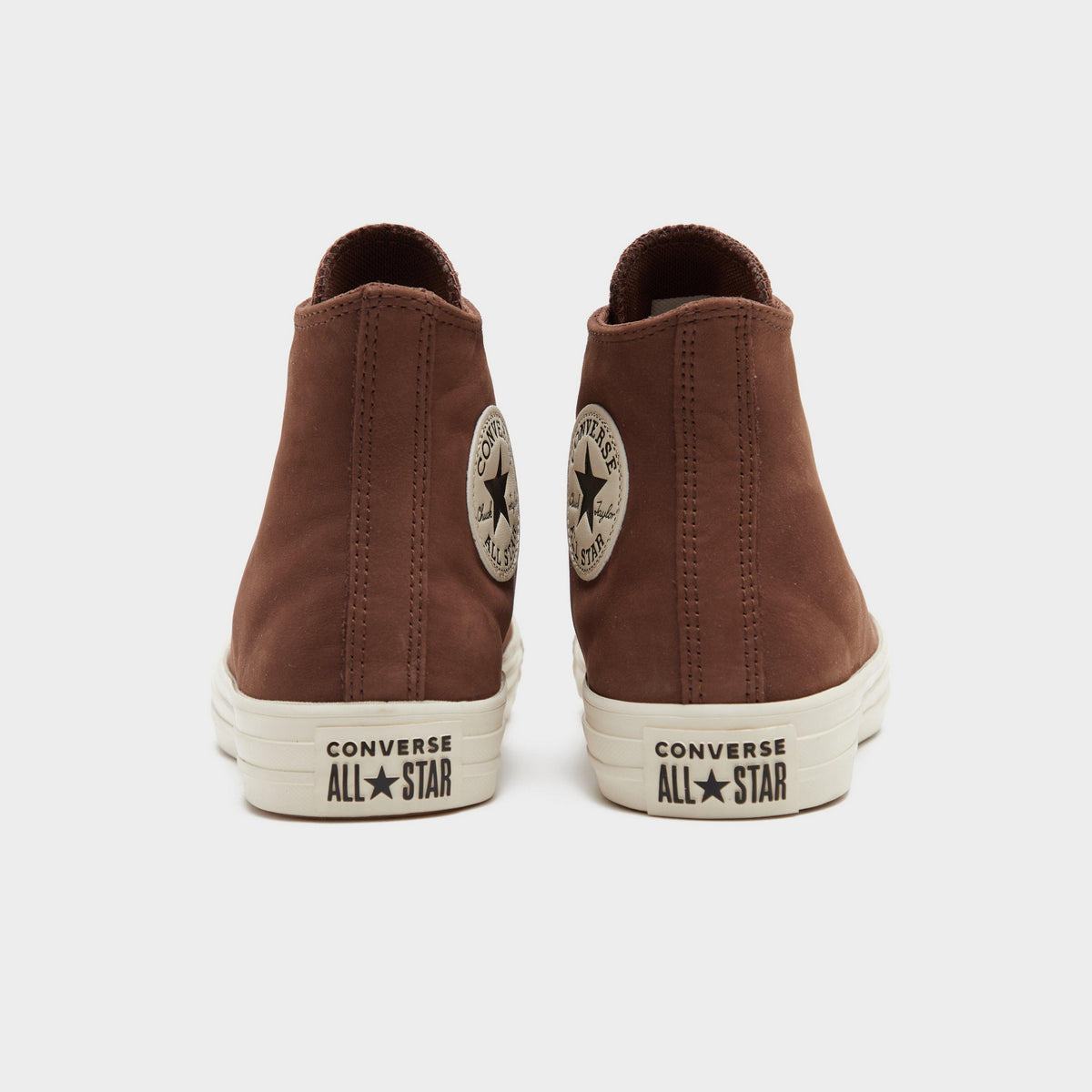 Brown Converse All Star High Suede Women's