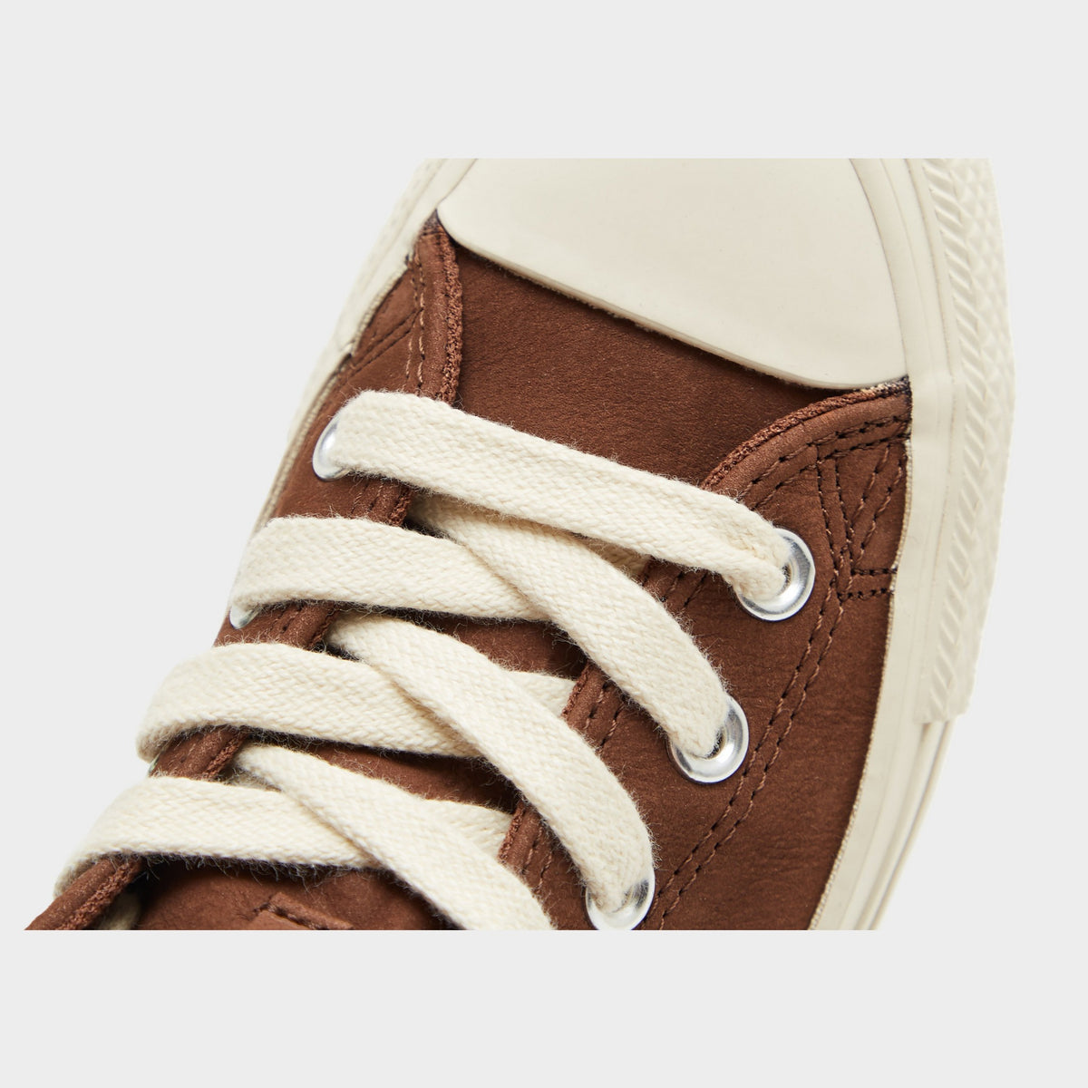 Brown Converse All Star High Suede Women's