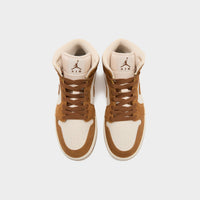 Brown Jordan Air 1 Mid Women's