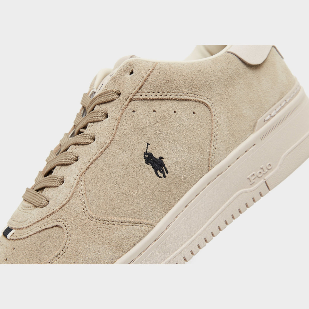 Brown Polo Ralph Lauren Master Court Suede