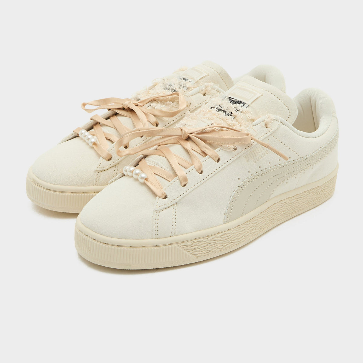 Brown PUMA Suede Bloom Women's
