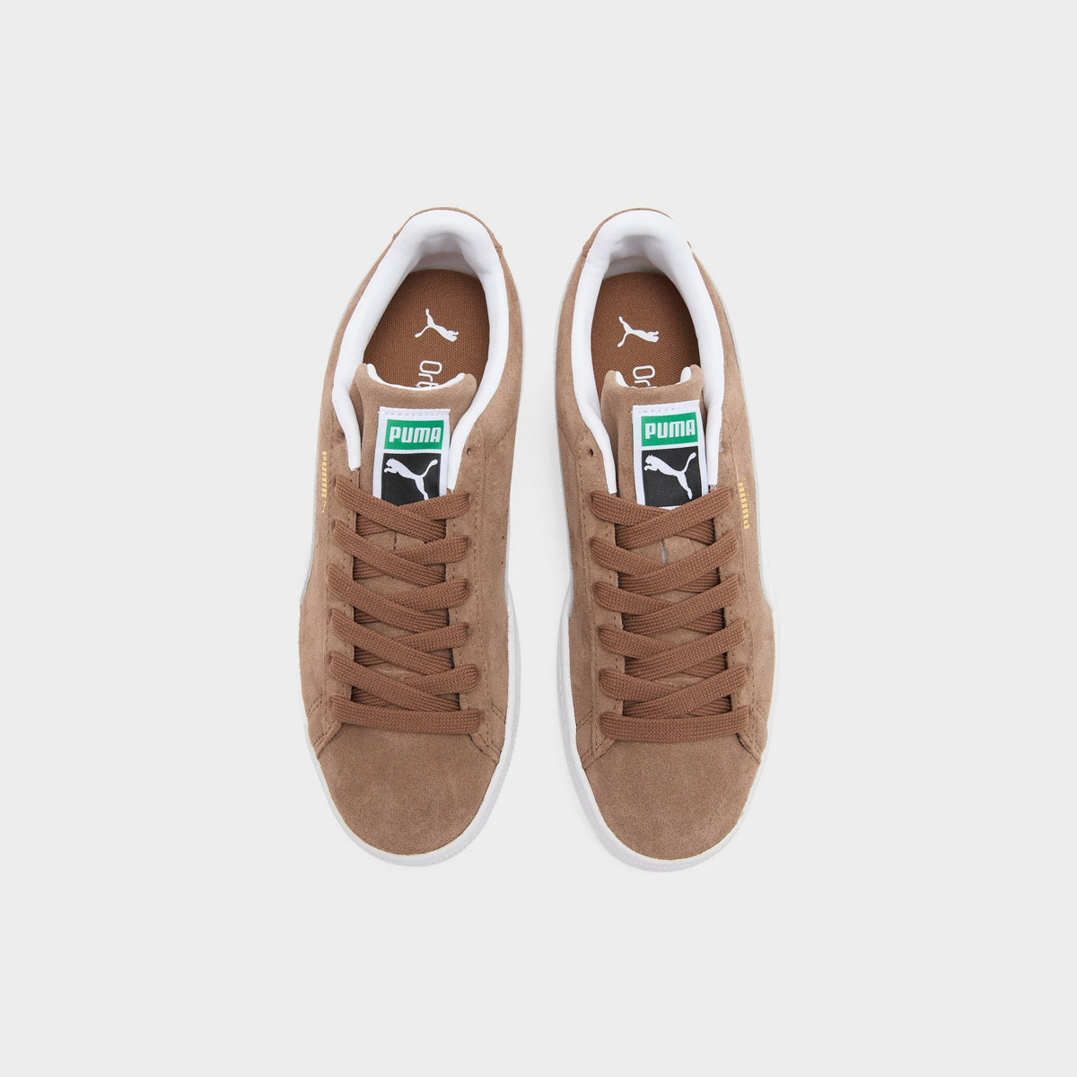 Brown PUMA Suede Classic Women's