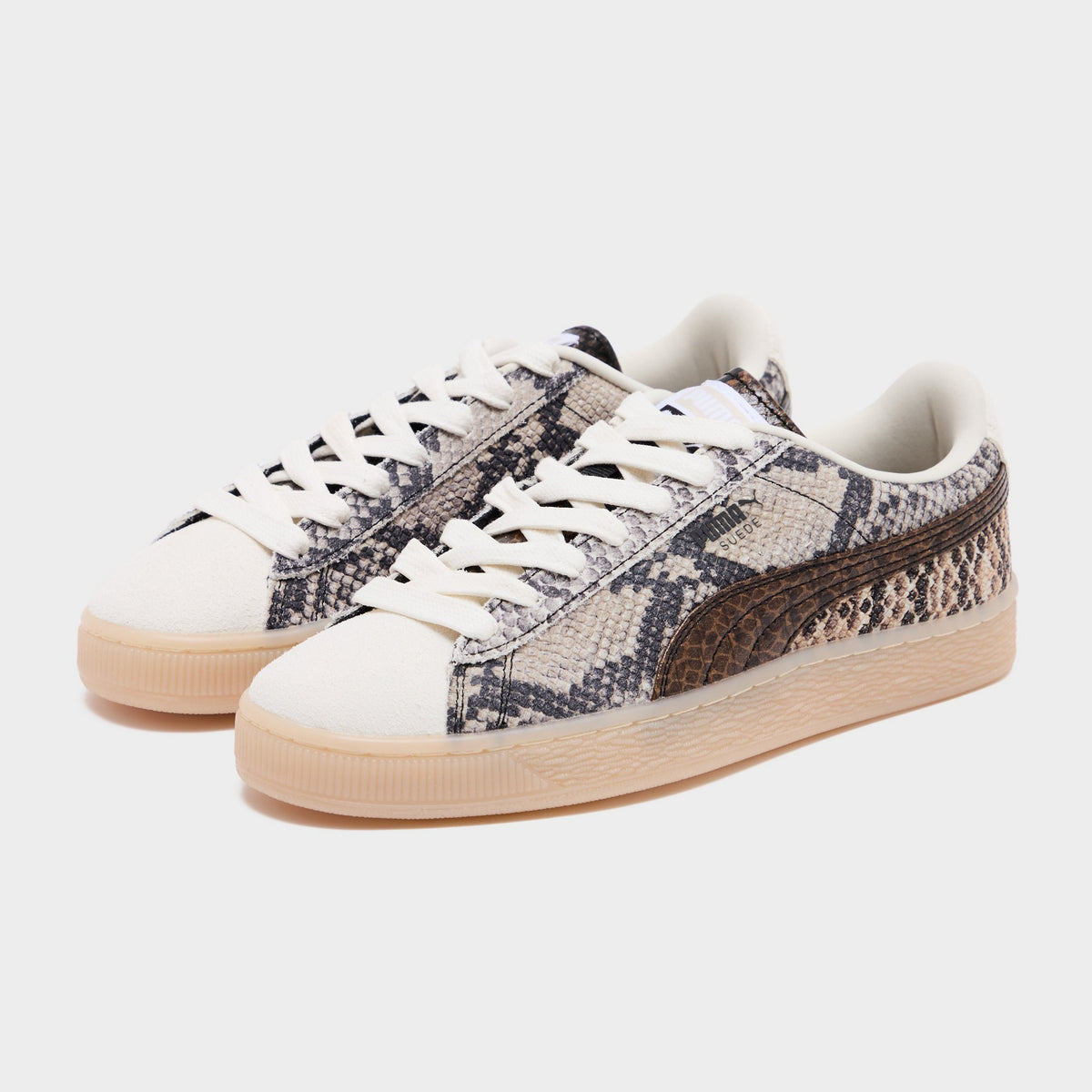Brown PUMA Suede Snake Women's