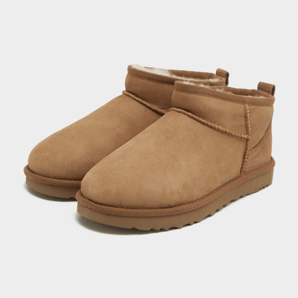 Brown UGG Classic Ultra Mini Boots Women's