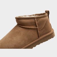 Brown UGG Classic Ultra Mini Boots Women's