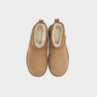 Brown UGG Classic Ultra Mini Boots Women's