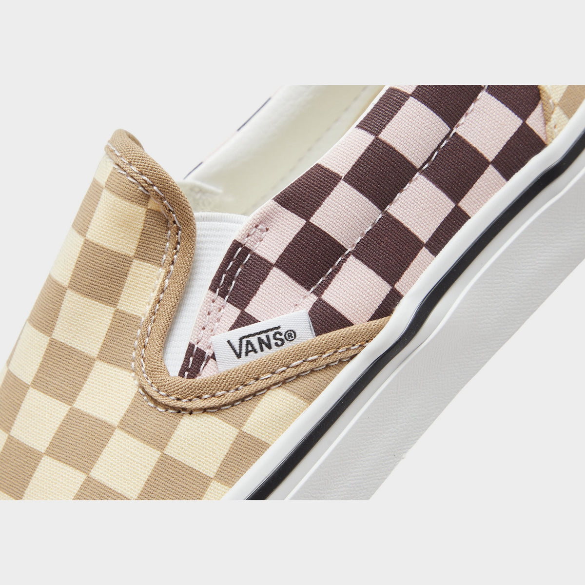 Brown Vans Slip-On Women's