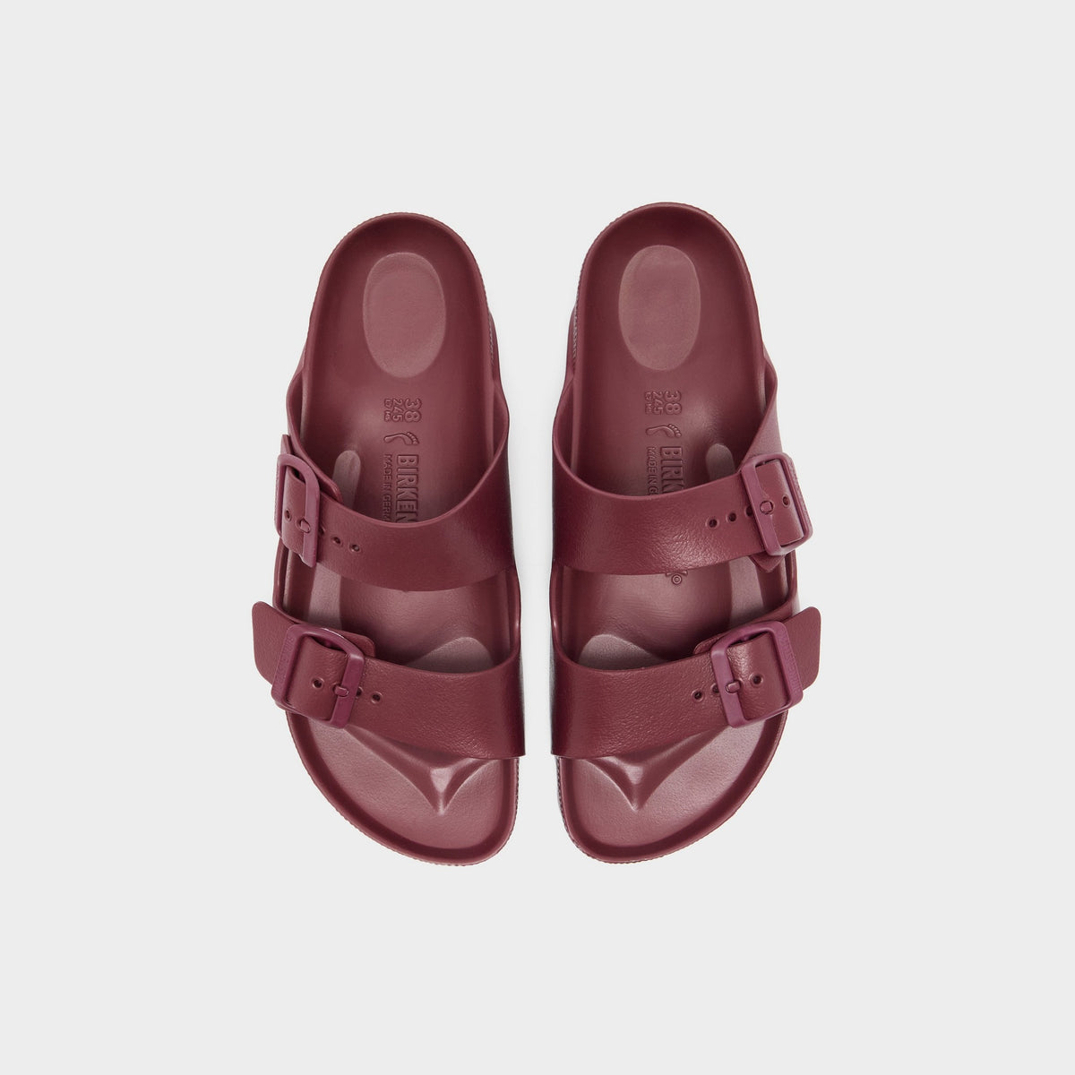Burgundy Birkenstock Arizona EVA Women's